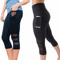 Black Capri Pant Sport Legging