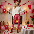 Love Hearts RedLeggings