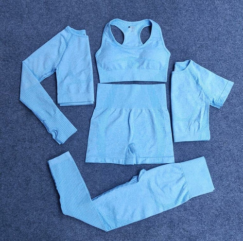 5PCS Seamless Yoga Set