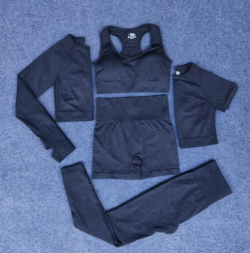 5PCS Seamless Yoga Set